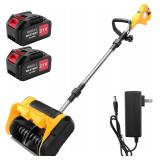 $169 Cordless Snow Shovel 21V, 2 Batteries, 26.8ft