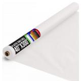 Party Solids White Table Cover Roll 40x300'