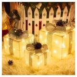 Valentines Day Lighted Gift Boxes 65 LED Set