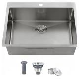 $120 IKEBANA 22x18 SS Sink, Topmount