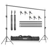 EMART Heavy Duty Backdrop Stand, 8.5x10ft Kit