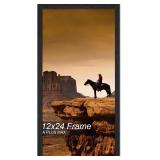 A PLUS MAX 12x24 Picture Frame (Black)