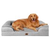 EHEYCIGA Orthopedic Dog Bed, Large, Grey