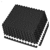 AIRHOP Exercise Mats, 24 Sq Ft, 24x24in