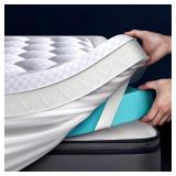 $250 5-Inch Memory Foam Queen Mattress Topper