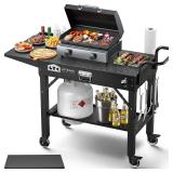 $182 Leteuke Grill Cart for Blackstone 17/22'