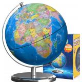 Illuminated 9' Globe with LED Night Light