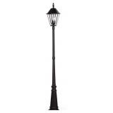 $200 LUTEC London 12513LE4-SL LED Post Solar Light
