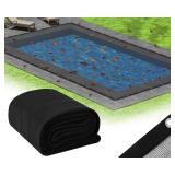 16 x 32 Ft Pool Leaf Cover, Heavy Mesh Net