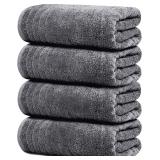 Tens Towels 4 Extra Large Bath Towels 30x60