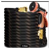 25FT LOVFEN Heavy-Duty Garden Hose 3/4' Brass