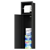 $130 Neodrain Black Recessed Toilet Paper Holder