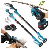 $120 4-in-1 Cordless Pole Saw & Pruning Shears Set