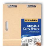 Falling in Art 23x26 Sketch Board Clipboard
