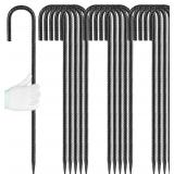 24 in J Hook Stakes (16-Pack) Ground Stakes