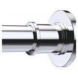 BRIOFOX Industrial Shower Curtain Rod 43-72'