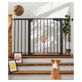 Cumbor 29.7-48' Baby Gate for Stairs Black