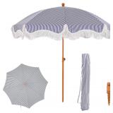 PHI VILLA 7ft Beach Umbrella with Tilt
