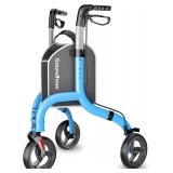 $140 SOUNDFUSE 3-Wheel Rollator Blue