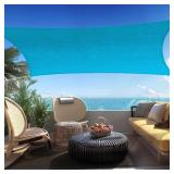 16' x 20' Turquoise Sun Shade Sail UV Block