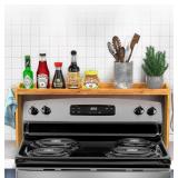 IIIOIIIA Bamboo Spice Shelf Over Stove