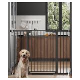 $127 Cumbor 36' Extra Tall Baby Gate, Black