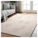 $250 Serenity Area Rug Collection, Rassa Cream