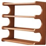Storage Rack Desktop Organizer Shelf 4 Tier
