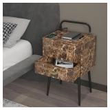 bukfen Smart Nightstand, Bedside Table (Left)