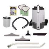 $525 ProTeam ProVac FS 6 Backpack, 6 Qt, Corded
