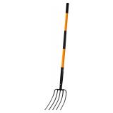 5 Tine Pitchfork, Heavy Duty, Fiberglass, 58'