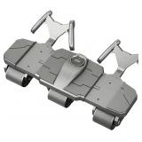 Ab Six-Wheel Roller with Elbow Support