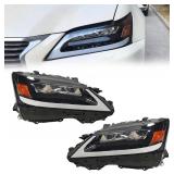 $496 Lexus GS Headlight Assembly Pair (2013-2015)