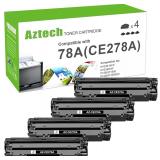 Aztech HP 78A CE278A Toner 4-Pack Black