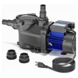 $129 AQUASTRONG Pool Pump 115V 4945GPH