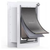 $110 Baboni Wall Pet Door   3-Flap, Steel Frame