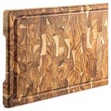 Erreke Teak Wood End Grain Cutting Board XL