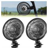 KEMIMOTO 8' Rechargeable Golf Cart Fan