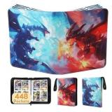 2 binders 4-Pocket Card Binder, 448 Cards Holder w