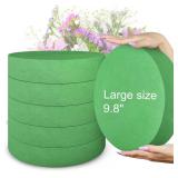 Max Shape 6 Pcs Floral Foam Blocks, 9.8' Round