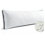Shredded Memory Foam Body Pillow 20x54