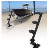 $180 Heavy-Duty Boat Trailer Steps with Handle