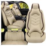 $258 Ford F-150/250/350 Seat Covers Beige Set