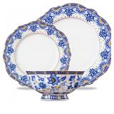 $170 ACMLIFE 12-Piece Bone China Set (45)
