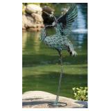 Garden Statues Large Metal Crane Sculptures