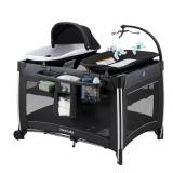 $200 Pamo Babe 4-in-1 Baby Playard with Bassinet