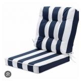 Outdoor Chair Cushion Set 19x19 with Ties
