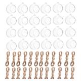 Hanging Glass Candle Holder, Globe (23Pcs)