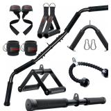 Cable Attachments: Lat & Triceps Pull-Downs