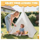 $180 4 Pack Teepee Tent for Kids No mattresses